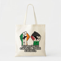 Retro Ireland Palestine Solidarity Fist revolution