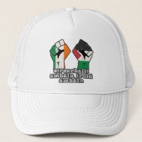 Retro Ireland Palestine Solidarity Fist revolution