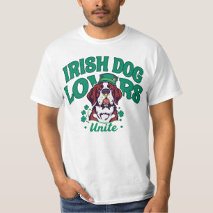 Retro Irish Dog Lovers – Irish Dog Lovers Unite T-Shirt