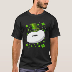 Retro Irish Rugby Shamrock Sports St. Patrick's Da T-Shirt