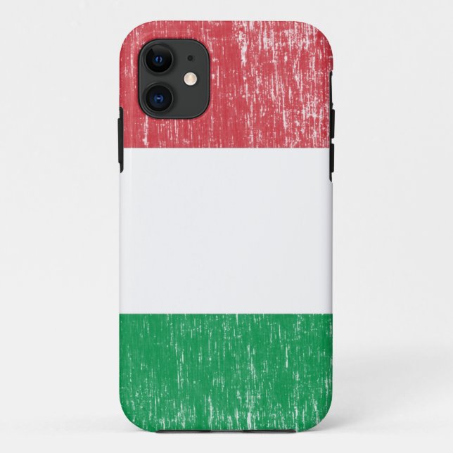 Retro Italian Flag iPhone 5 Case (Back)