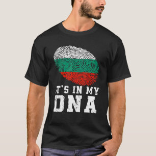 Retro It's In My Dna Bulgaria Flag Patriotic T-Shirt