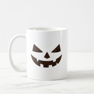 Retro Jack O Lantern Face Halloween Pumpkin Gift Coffee Mug