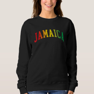 Retro Jamaica Reggae Vintage Jamaican Men Womens S Sweatshirt