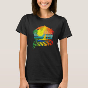 Retro Jamaica Summer Beach Vacation For Men Women T-Shirt