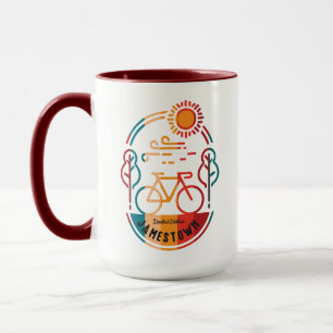 Retro Jamestown Trail Bike Trail Mug