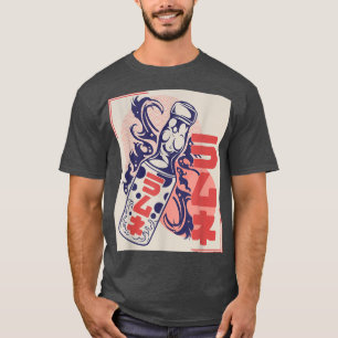 Retro Japanese Art Anime Japan Kawaii  T-Shirt