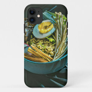 Retro Japanese Art iPhone 11 Case