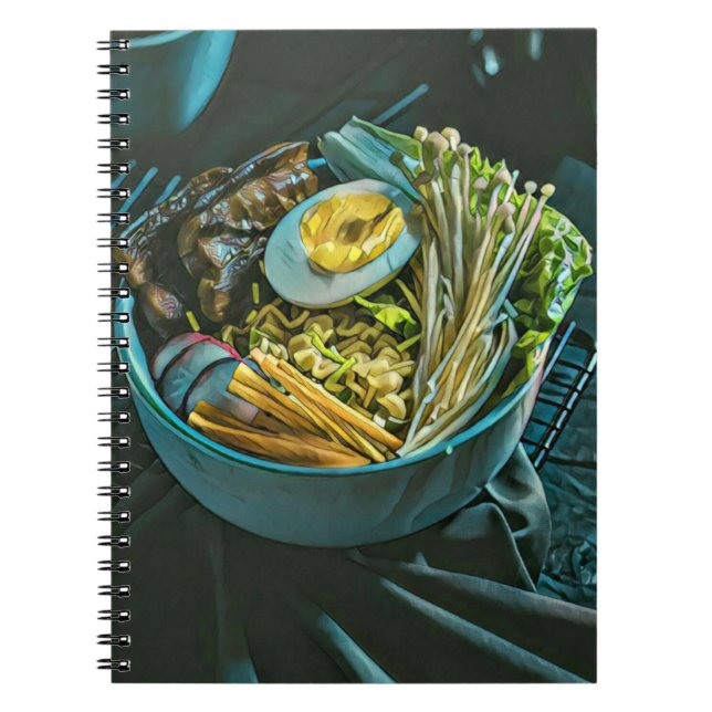 Retro Japanese Art Notebook (Front)