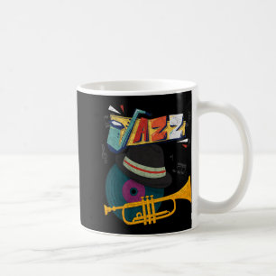Retro Jazz Trumpets Funny Player Music Festival Ne Coffee Mug