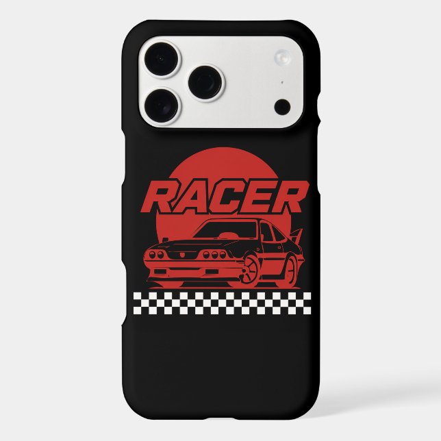 Retro JDM Racer Graphic Sports Car (Back)