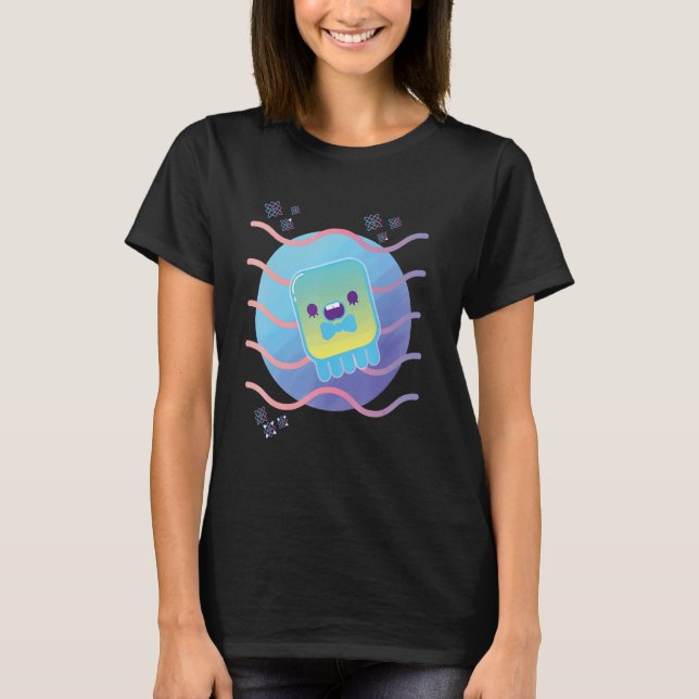 Retro Jellyfish T-Shirt (Front)