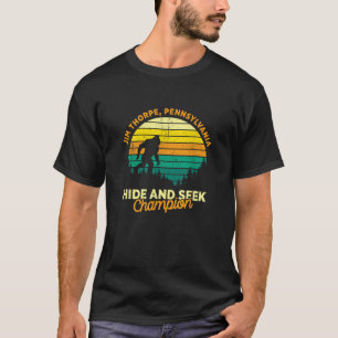 Retro Jim Thorpe Pennsylvania Big foot Souvenir T-Shirt
