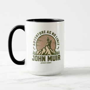 Retro John Muir Hike  Mug