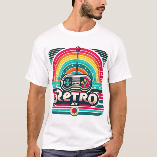 Retro Joy T-Shirt Design (Front)