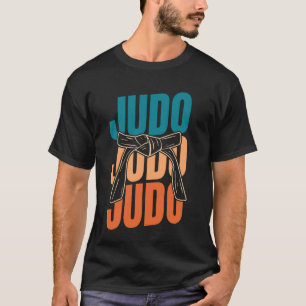 Retro Judo Martial Arts Judoist - Judoka Vintage J T-Shirt