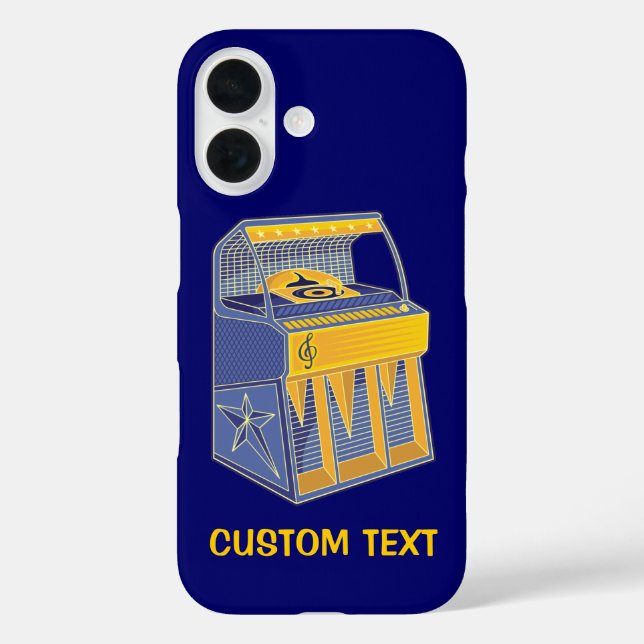 Retro Jukebox Case-Mate iPhone Case (Back)