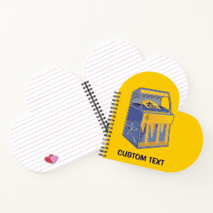 Retro Jukebox Notebook