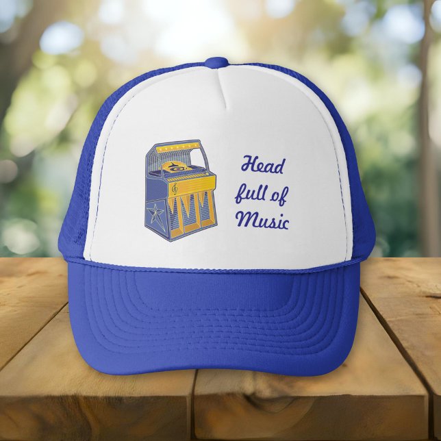 Retro Jukebox Trucker Hat (Creator Uploaded)