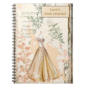 Retro Junk Journal Romantic Dress