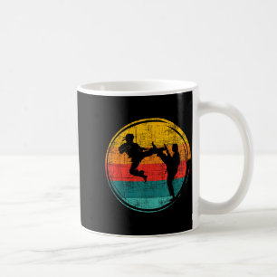 Retro Karate Fighter - Karateka Combat Self Coffee Mug