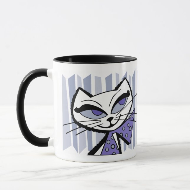 Retro Kat Mug (Left)