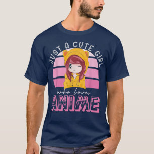 Retro Kawaii Japan Anime Lover Girls Women Manga O T-Shirt