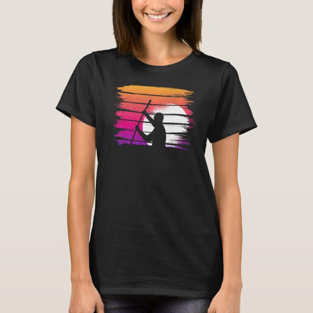 Retro Kayaking  1 T-Shirt (Front)
