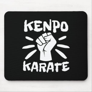 Retro Kenpo Karate Kempo Karate Martial Arts Mouse Pad