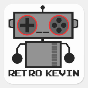 Retro Kevin Sticker