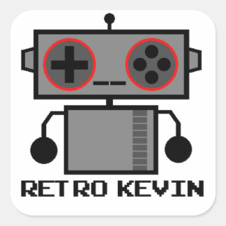 Retro Kevin Sticker