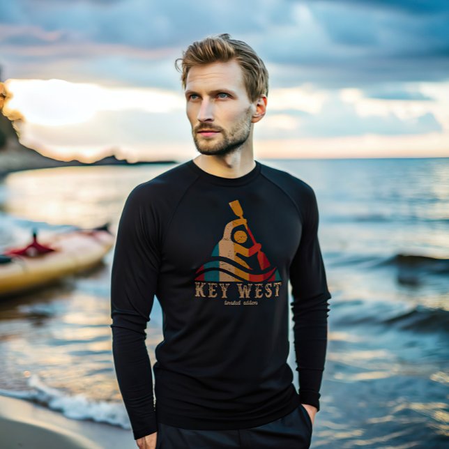 Retro Key West Kayaking T-Shirt (Creator Uploaded)