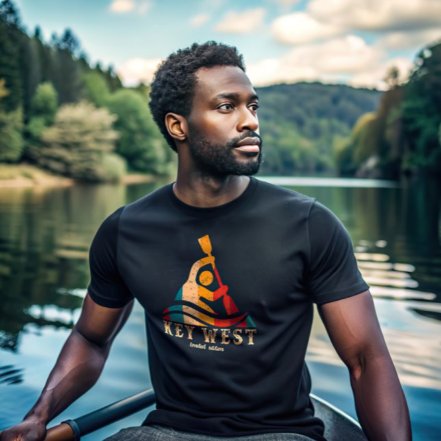 Retro Key West Kayaking T-Shirt (Creator Uploaded)