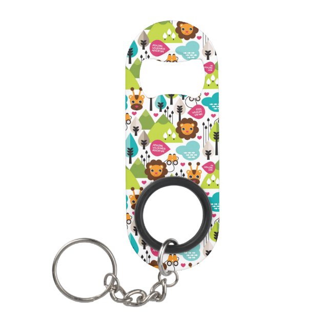 retro kids safari lion wildlife (Front)