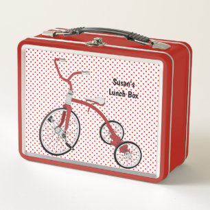 Retro Kids tricycle Lunch Box Style Box