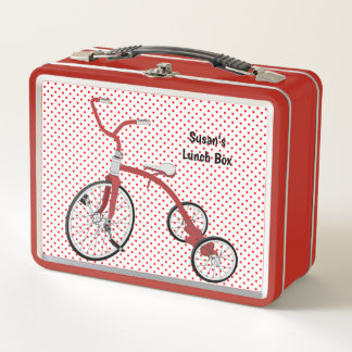 Retro Kids tricycle Lunch Box Style Box