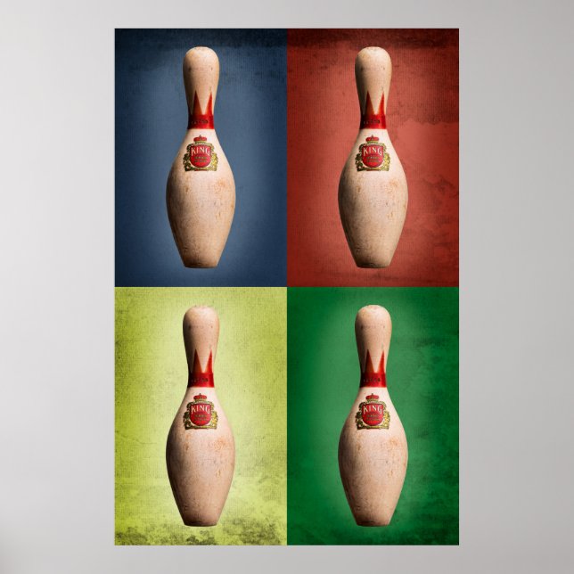 Retro King Pins Poster (Front)