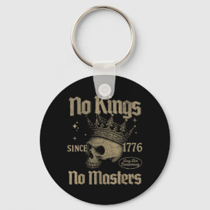 Retro Kings Masters Since 1776 Crown Kings October Key Ring