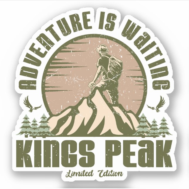 Retro Kings Peak Hike  (Front)