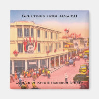 Retro Kingston, Jamaica (King & Harbour Street)