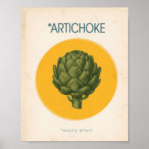 Retro Kitchen Art No. 7 Vintage Painting Poster