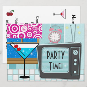 Retro Kitchen - Cocktail - Any Party Invitation