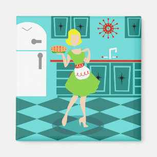 Retro Kitchen Magnet