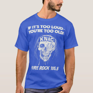 Retro KNAC 1055 Los Angeles Radio Station T-Shirt