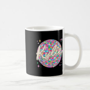 Retro Kylie First Name I Love Kylie Personalised D Coffee Mug