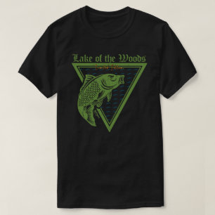 Retro Lake of the Woods Fishing T-Shirt