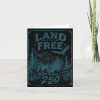 Retro Land Of The 250 Years Aamerican Eagle Card
