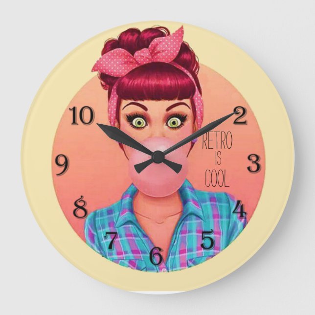 Retro Large Clock (Front)