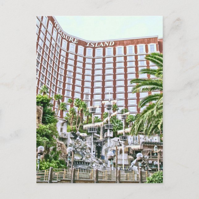 Retro Las Vegas Postcard (Front)