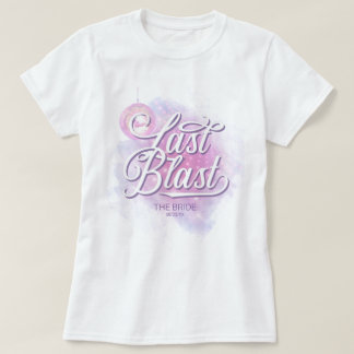 Retro Last Blast Disco Bachelorette Bride ID928 T-Shirt